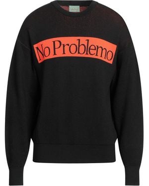 Tシャツ・カットソー ARIES U Balaclava Jumper Black BALACLAVA JUMPER BLACK ARIU3F ARIES U Balaclava Jumper Black BALACLAVA JUMPER BLACK ARIU3F