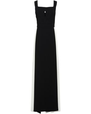 Couture Maxi Dress Polyester - Black