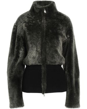 Jil Sander Shearling & Teddy - Black