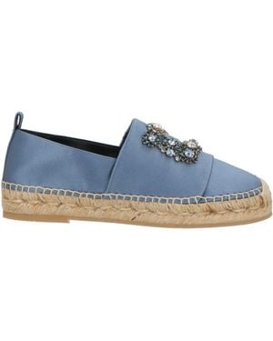 Roger Vivier Espadrilles Textile Fibres - Blue