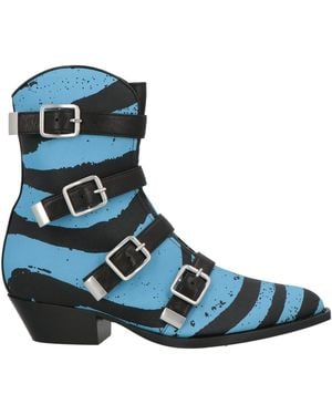 Philosophy Di Lorenzo Serafini Ankle Boots Leather - Blue