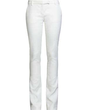 Acne Studios Cream Pants Wool, Elastane - White