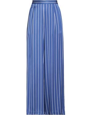 Semicouture Pants Viscose - Blue