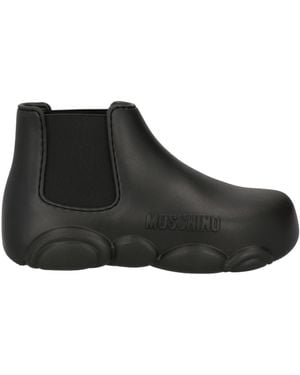 Moschino Ankle Boots Rubber - Black
