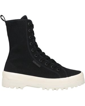 Superga Ankle Boots - Black