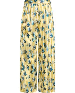 Ottod'Ame Light Trousers Viscose - Metallic