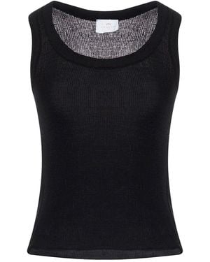 Nenette Tank Top Wool, Acrylic - Black