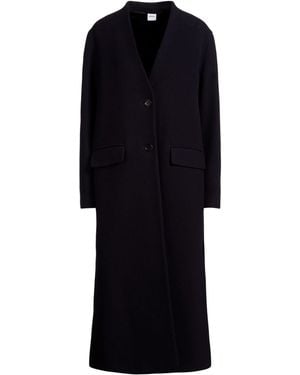 Aspesi Midnight Coat Virgin Wool, Polyamide, Cashmere - Black
