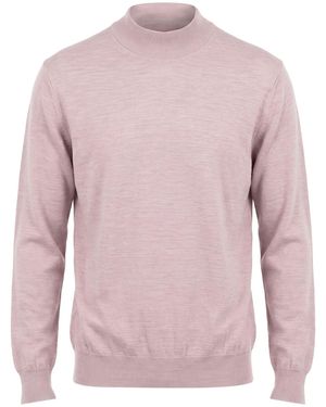 Altea Lilac Sweater Virgin Wool - Pink