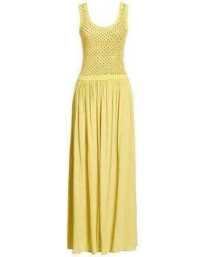 Beatrice B. Maxi Dress Acetate, Silk - Metallic