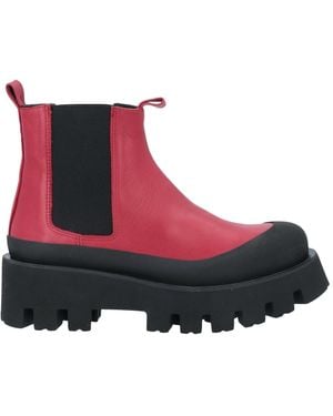 Paloma Barceló Ankle Boots - Red
