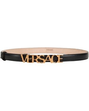Versace Belt Leather - White