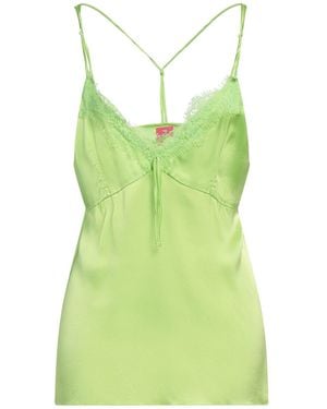 Pink Memories Top Viscose, Elastane - Green