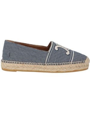 Celine Midnight Espadrilles Textile Fibers - Blue