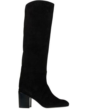 Stuart Weitzman Boot Leather - Black