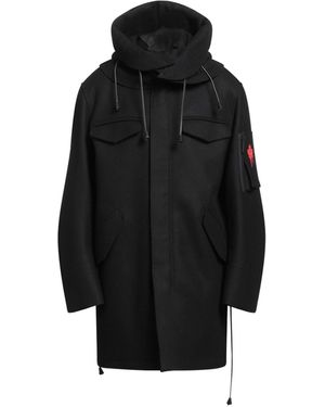 DSquared² Coat Virgin Wool, Polyamide, Elastane - Black