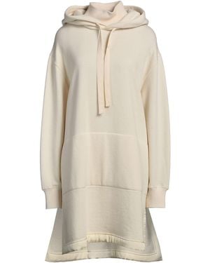 Jil Sander Mini Dress Virgin Wool, Cotton - Natural