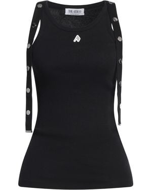 The Attico Tank Top Cotton, Polyester - Black