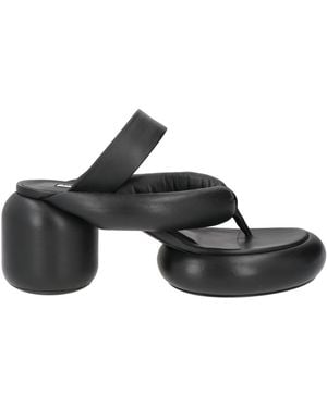 Jil Sander Thong Sandal - Black