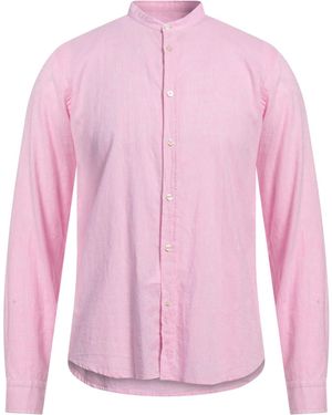 Manuel Ritz Shirt Linen, Cotton - Pink