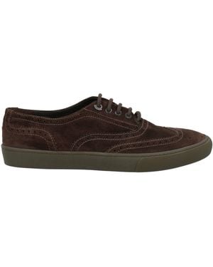 Moncler Trainers Leather - Brown