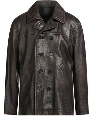 Giorgio Brato Jacket Leather - Black