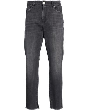 Grifoni Jeans Cotton, Elastane - Grey