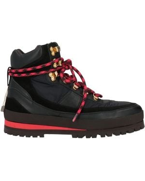 Odissi Ankle Boots Calfskin, Textile Fibers - Black