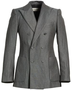 Dries Van Noten Blazer Linen, Wool - Black