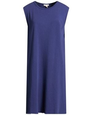 Eileen Fisher Mini Dress Organic Cotton - Blue
