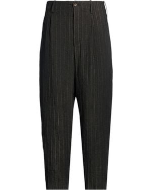 Uma Wang Trousers Linen - Black