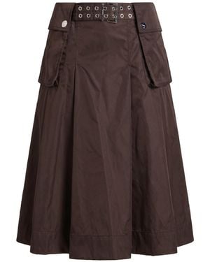 Ganni Midi Skirts - Brown