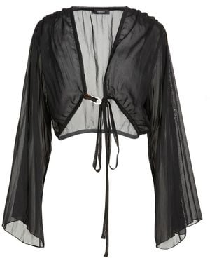 Versace Top Polyester - Black
