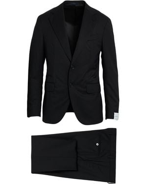Caruso Suit Wool - Black