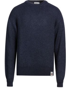 Bally Sweater Alpaca Wool, Silk - Blue