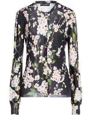 Dolce & Gabbana Cardigan Silk - Black