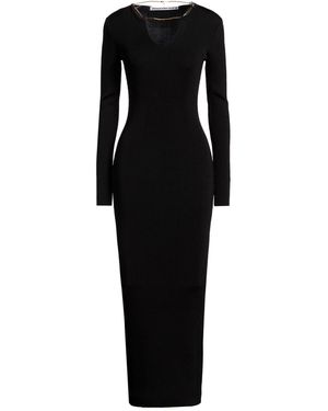 Alexander Wang Maxi Dress Viscose, Polyamide, Elastane - Black