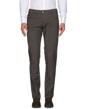 Trussardi Pants Cotton, Polyester, Elastane - Gray