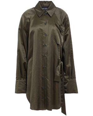 TOOS FRANKEN Military Shirt Cotton, Silk - Green