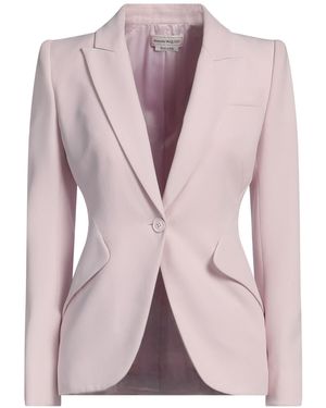 McQueen Lilac Blazer Viscose, Acetate - Pink