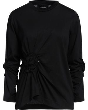 Simone Rocha T-Shirt Cotton - Black