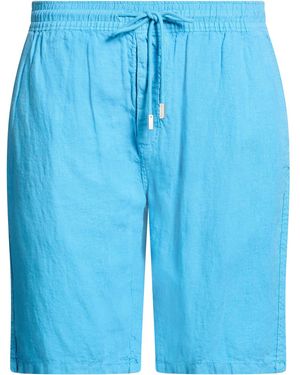 Vilebrequin Shorts & Bermuda Shorts Linen - Blue