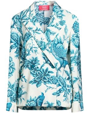 F.R.S For Restless Sleepers F.R. For Restless Sleepers Sky Shirt Silk - Blue