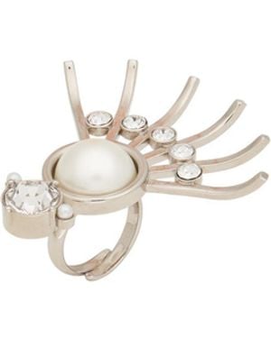 Alberta Ferretti Anello - Bianco