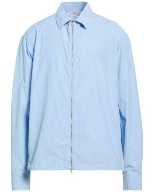 dunhill Shirt Polyamide, Cotton - Blue