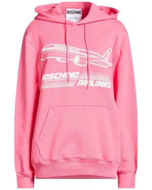 Moschino Sweatshirt Organic Cotton - Pink
