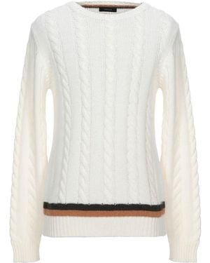 Retois Ivory Sweater Acrylic, Wool, Alpaca Wool - White