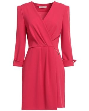 Rinascimento Mini Dress Polyester, Elastane - Pink
