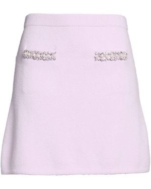 Self-Portrait Mini Skirt - Pink
