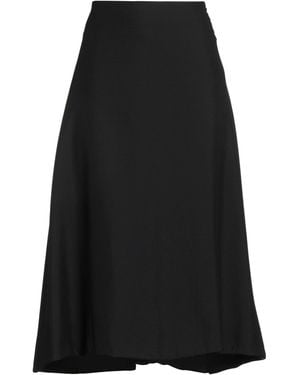 Marni Midi Skirt Virgin Wool - Black